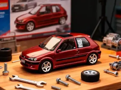 Gebraucht Peugeot 106 GTi 138 PS (101 kW) 1996 Rot Kleinwagen