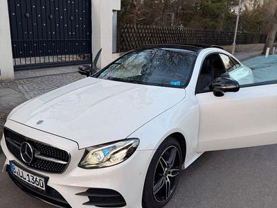 Usata Mercedes E400 AMG line 340 CV (250 kW) 2019 Bianco Coupé