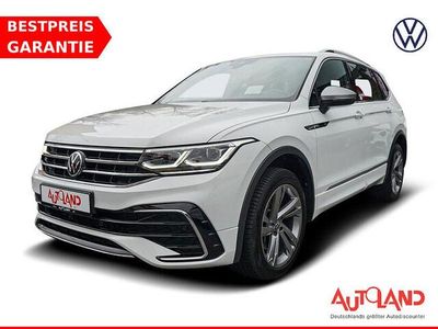 Gebraucht VW Tiguan Allspace R-line 200 PS (147 kW) 2022 Weiß SUV