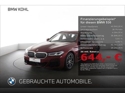 Second-hand BMW 530 M Sport 286 CP (210 kW) 2022 Roșu Break