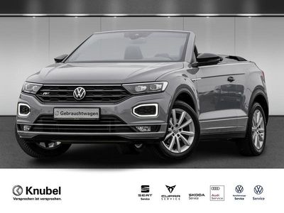 Gebraucht VW T-Roc Cabriolet R-line 150 PS (110 kW) 2021 Grau Cabrio