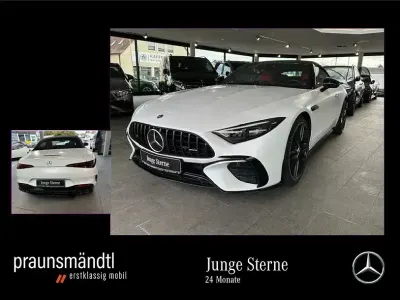 Gebraucht Mercedes SL43 AMG AMG 381 PS (280 kW) 2023 Weiß Cabrio