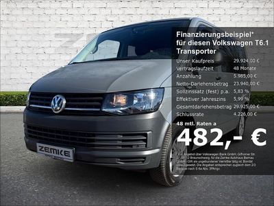 Usata VW Transporter R 150 CV (110 kW) 2019 Grigio Furgone