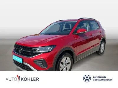 Gebraucht VW T-Cross Life 95 PS (69 kW) 2025 Rot SUV
