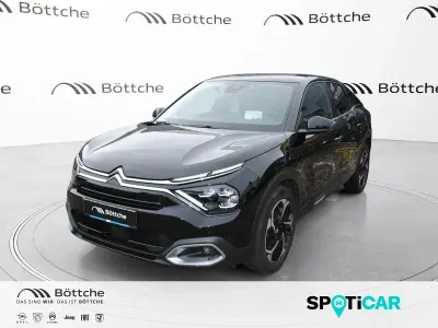 Gebraucht Citroën C4 PureTech 131 PS (96 kW) 2023 Lackierung schwarz perla nera/typ aussenverkleidung metalliclackierung Limousine