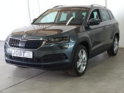 Gebraucht Skoda Karoq Clever 110 PS (80 kW) 2021 Quarzgrau metallic SUV