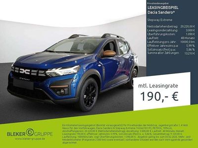 Stahlblau Gebraucht 2025 Dacia Sandero Extreme Limousine | 20.220 € (Etwas zu teuer)
