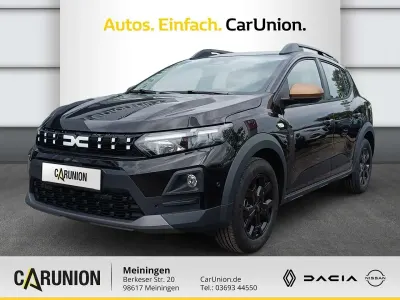 Neu Dacia Sandero Extreme 110 PS (80 kW) 2026 Perlmuttschwarz metallic Limousine