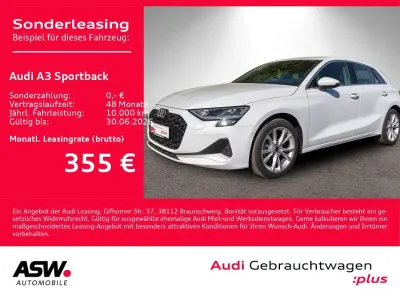 Usata Audi A3 Advanced Plus 150 CV (110 kW) 2025 Bianco Berlina
