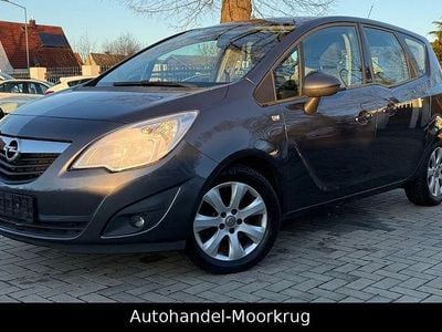 Gebraucht Opel Meriva Edition 101 PS (74 kW) 2010 Grau Van / Kleinbus
