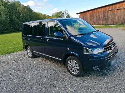 Second-hand VW T5 Life 179 CP (131 kW) 2013 Albastru Van