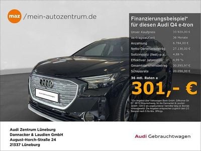 Gebraucht Audi Q4 e-tron Sport 219 kW (299 PS) 2021 Mythosschwarz metallic SUV