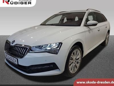 Gebraucht Skoda Superb Business Line 150 PS (110 kW) 2022 Weiß Kombi