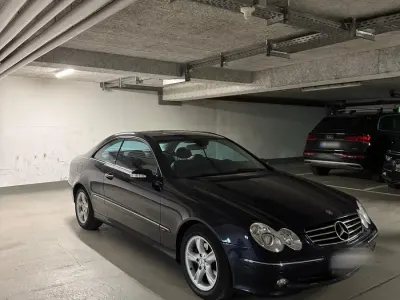 Używany Mercedes CLK200 Avantgarde 163 KM (119 kW) 2004 Niebieski Coupe