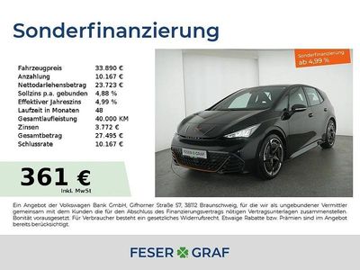 Gebraucht Cupra Born 169 kW (231 PS) 2024 Midnight black metallic Kleinwagen
