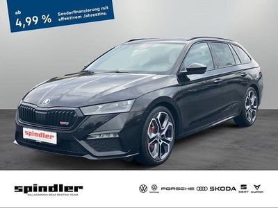 Gebraucht Skoda Octavia RS 245 PS (180 kW) 2022 Schwarzmagic perleffekt Kombi