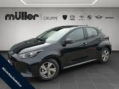 Neu Mazda 2 Exclusive 116 PS (85 kW) 2025 Opera black Kleinwagen