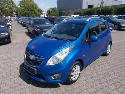 Gebraucht Chevrolet Spark LT 82 PS (60 kW) 2010 Blau Kleinwagen