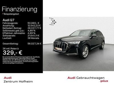 Gebraucht Audi Q7 S-Line 340 PS (250 kW) 2022 Mythosschwarz metallic SUV