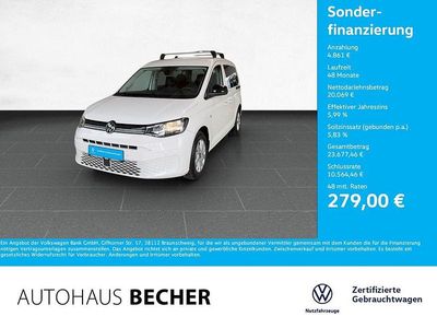 Gebraucht VW Caddy Life 114 PS (83 kW) 2022 Weiss Van / Kleinbus