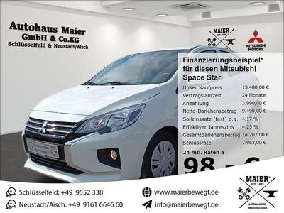 S) (weiss Neu 2025 Mitsubishi Space Star Select Kleinwagen | 13.480 €