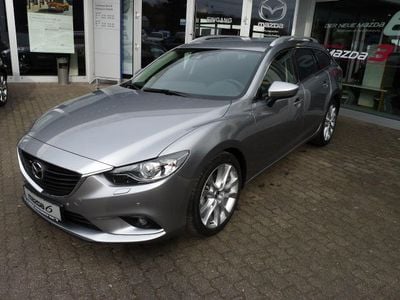 Gebraucht Mazda 6 Sports-Line 165 PS (121 kW) 2015 Silber metallic Kombi