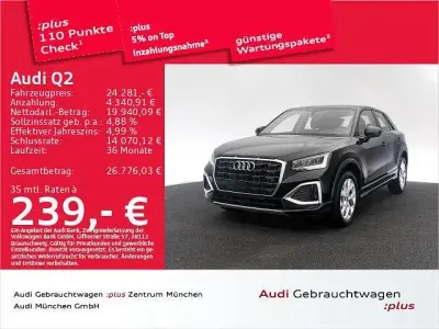 Używany Audi Q2 Advanced 150 KM (110 kW) 2023 Czarny SUV