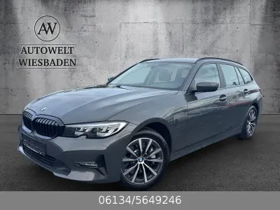 Usata BMW 330e Advantage 184 CV (135 kW) 2020 Grigio Station wagon
