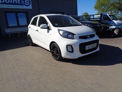 Gebraucht Kia Picanto Spirit 86 PS (63 kW) 2017 Weiß Kleinwagen