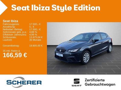 Gebraucht Seat Ibiza Style 116 PS (85 kW) 2024 Magnetic grau metallic (metallic) Limousine