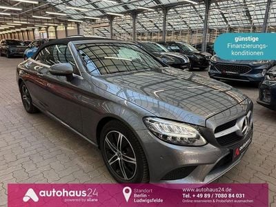 Gebraucht Mercedes C200 AMG line 184 PS (135 kW) 2023 Grau Cabrio