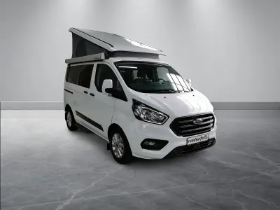 Gebraucht Ford Transit Custom Nugget 185 PS (136 kW) 2022 Weiß Van / Kleinbus