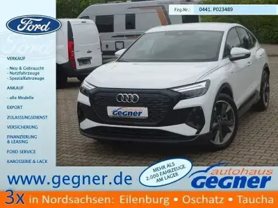 Gebraucht Audi Q4 Sportback e-tron S-Line 150 kW (204 PS) 2023 Weiß SUV