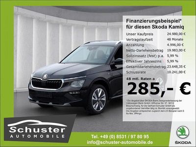 Gebraucht Skoda Kamiq Drive 116 PS (85 kW) 2024 Schwarz SUV