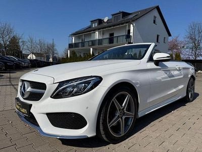Gebraucht Mercedes C200 AMG line 184 PS (135 kW) 2018 Weiß Cabrio