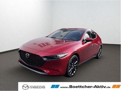 Neu Mazda 3 Exclusive-Line 186 PS (136 kW) 2025 Rot Limousine