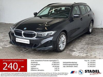 Second-hand BMW 318 Sport Line 156 CP (114 kW) 2022 Negru Break