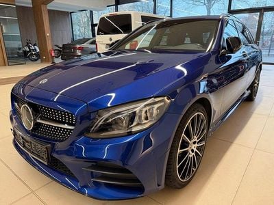 Usata Mercedes C300e AMG line 211 CV (155 kW) 2020 Blu Station wagon