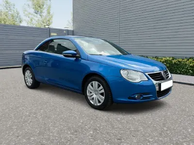 Brugt VW Eos 140 HK (102 kW) 2010 Blå Cabriolet