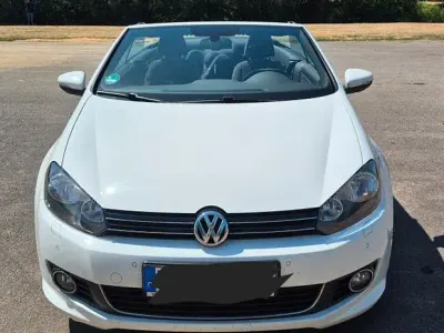 Gebraucht VW Golf Cabriolet LOUNGE 125 PS (91 kW) 2016 Weiß Cabrio