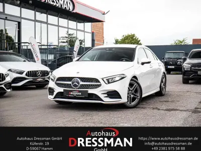 Gebraucht Mercedes A200 AMG line 163 PS (119 kW) 2019 Weiß Limousine