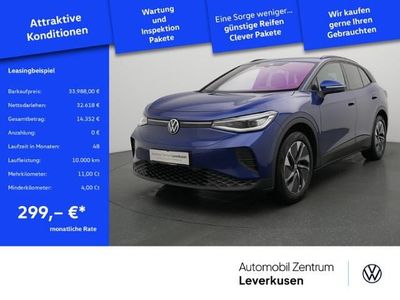 Blau / blue dusk (metallic) Gebraucht 2025 VW ID.4 Pure SUV | 33.988 € (Teuer)