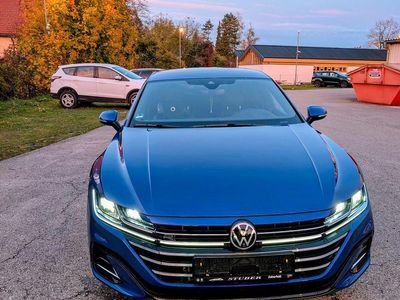 Gebraucht VW Arteon R-line 200 PS (147 kW) 2021 Blau Kombi