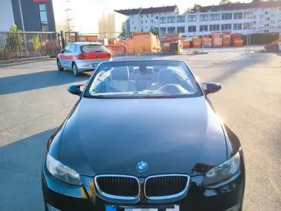 Gebraucht BMW 320 Cabriolet Sport Line 177 PS (130 kW) 2008 Schwarz Cabrio