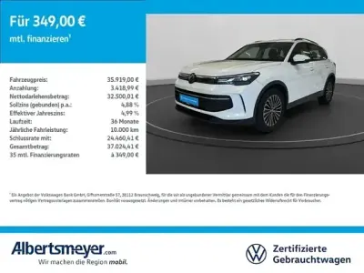 Usata VW Tiguan Life 150 CV (110 kW) 2024 Bianco SUV