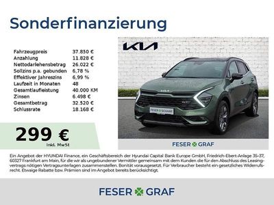 Neu Kia Sportage GT-Line 215 PS (158 kW) 2025 Experience green met. / schwarz SUV