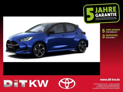 Neu Toyota Yaris Lounge 131 PS (96 kW) 2026 Juniper blue Kleinwagen