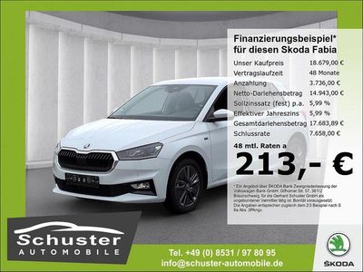 Gebraucht Skoda Fabia Tour 95 PS (69 kW) 2025 Moonweiss metallic Kleinwagen