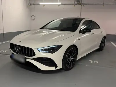 Gebraucht Mercedes CLA35 AMG AMG 306 PS (225 kW) 2024 Weiß Coupé