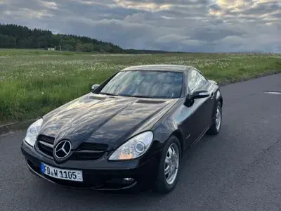 Brugt Mercedes SLK200 163 HK (119 kW) 2005 Sort Cabriolet